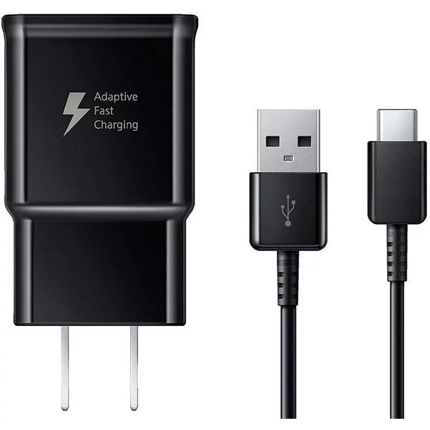 Samsung Wall Charger + Type A to Type C Cable Combo